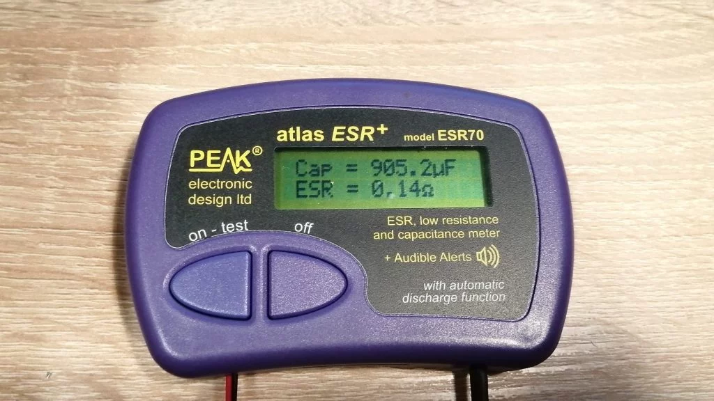 Das Atlas ESR70 Messgerät